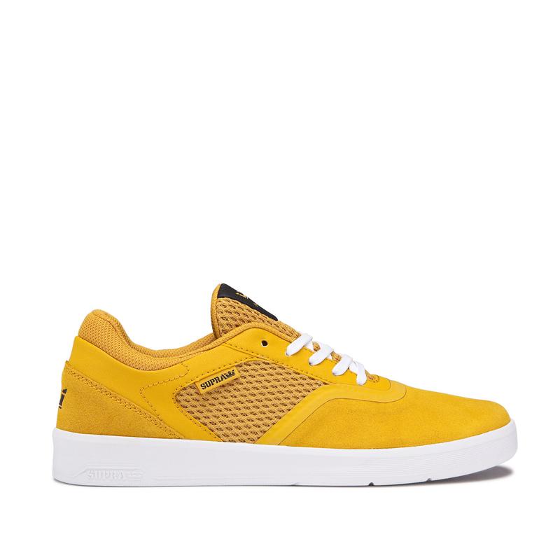 Supra SAINT Skateschuhe Herren Gelb Kaufen HPYAB9102